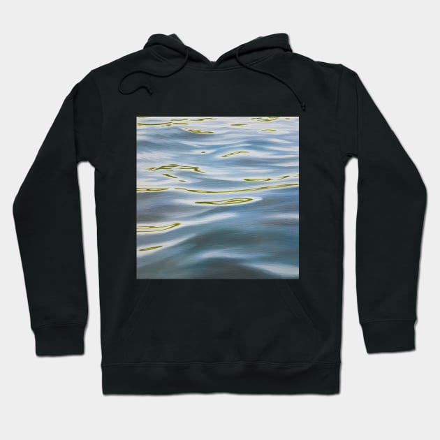 Equilibrium - lake water painting Hoodie by EmilyBickell